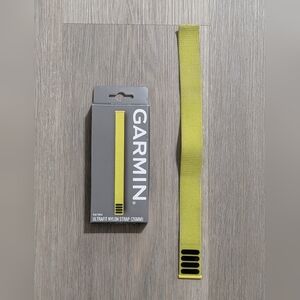 Garmin Bright Yellow Nylon Strap Wrist Band - Preloved